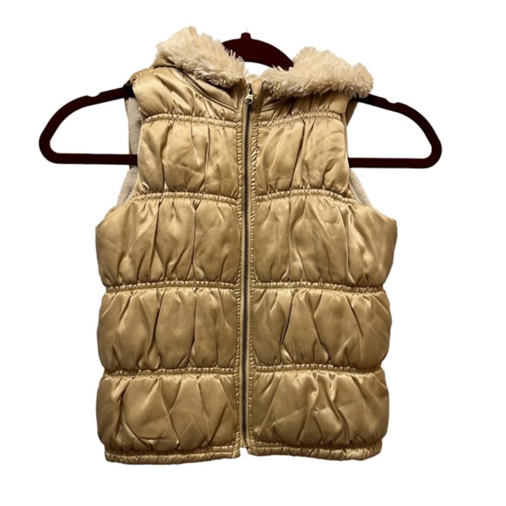 Old Navy Hooded Puffer Vest Size 5T